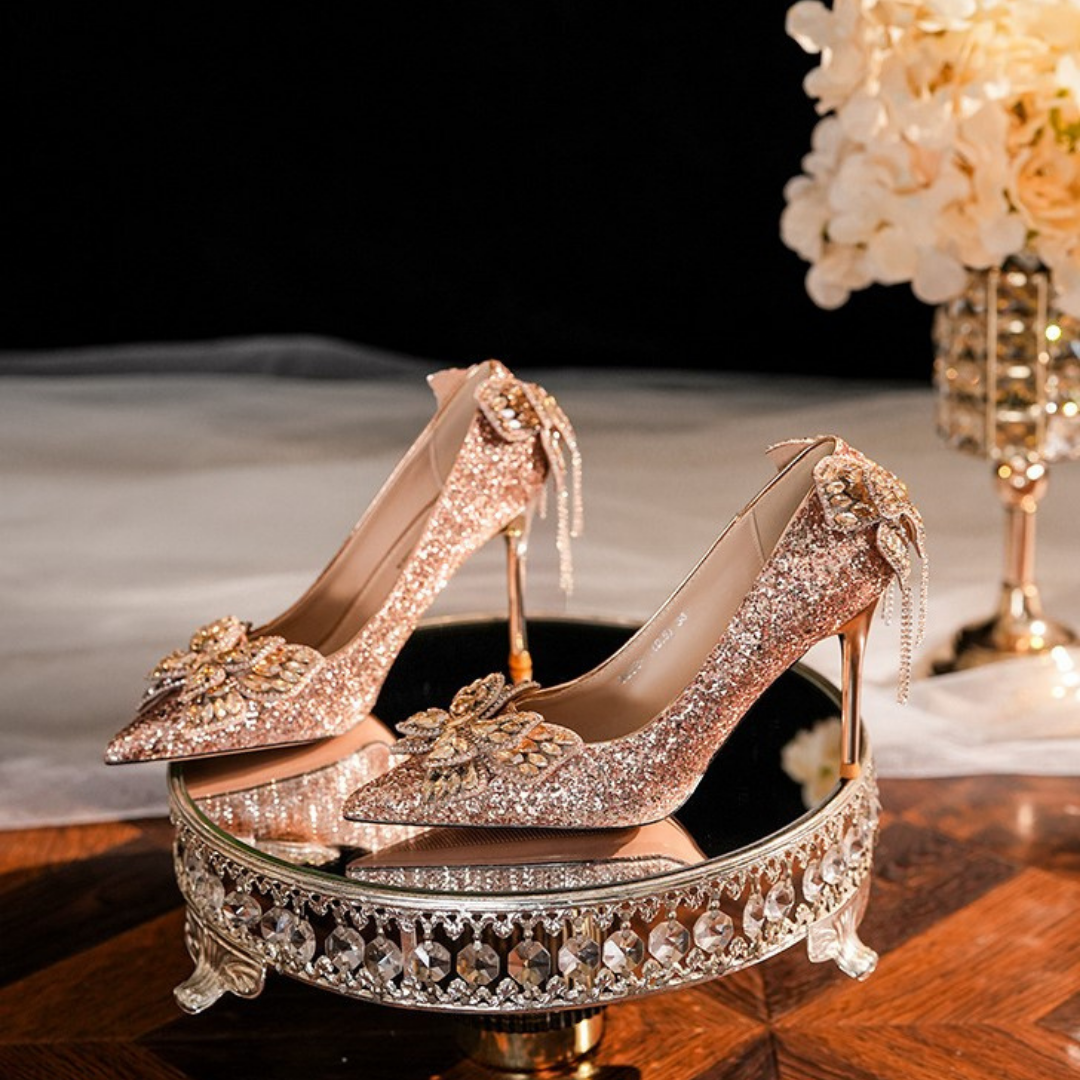 Your wedding deserves the perfect heel.