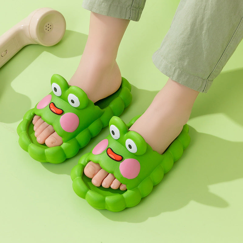 Frog slippers shop