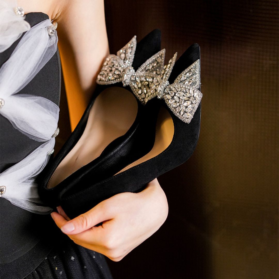 Velvet Jashn — Party & Festive Heels | Ozzaro