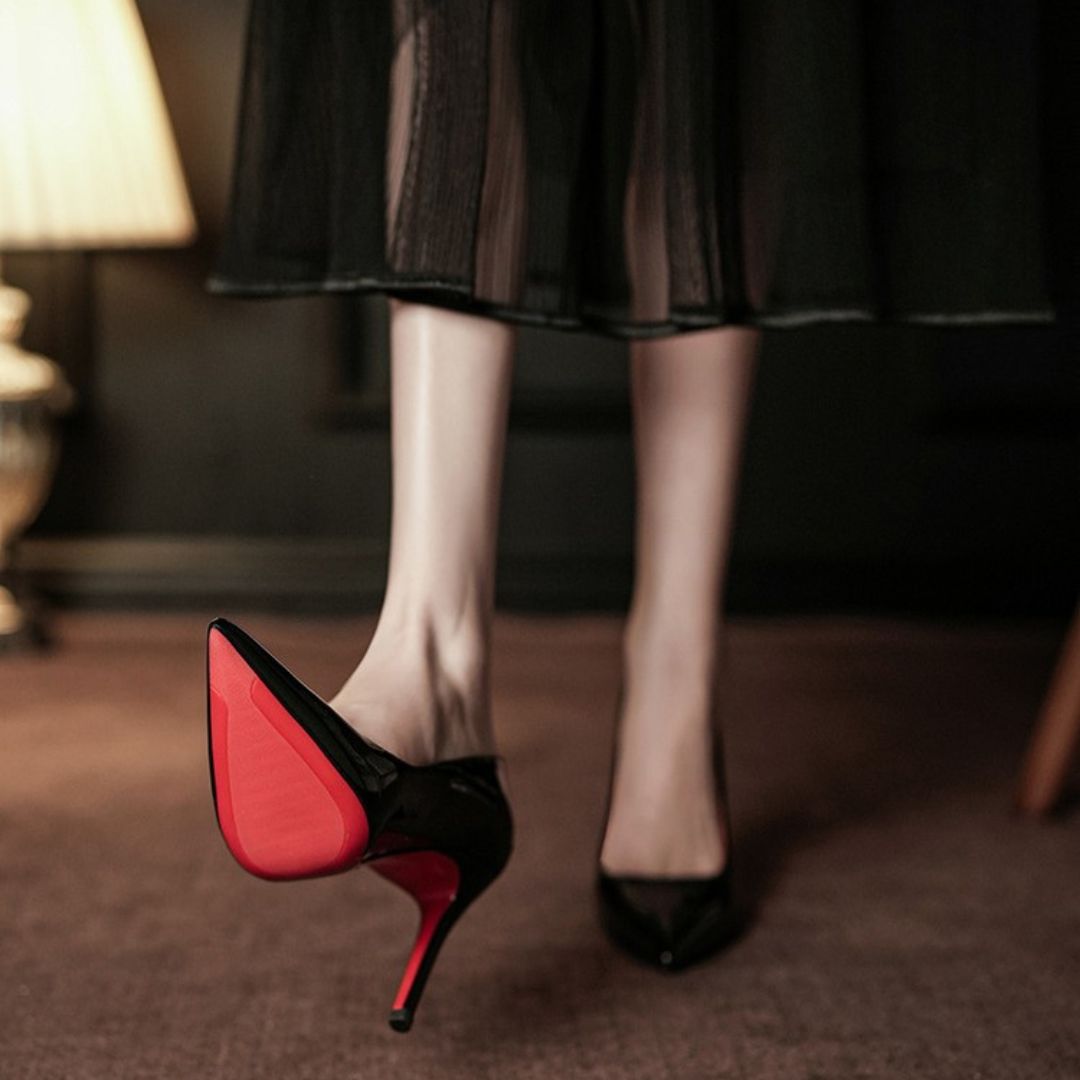 Black Red Bottom Party/Office Heel