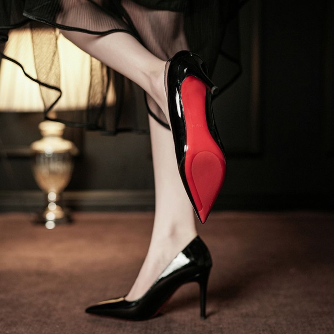 Black Red Bottom Party/Office Heel