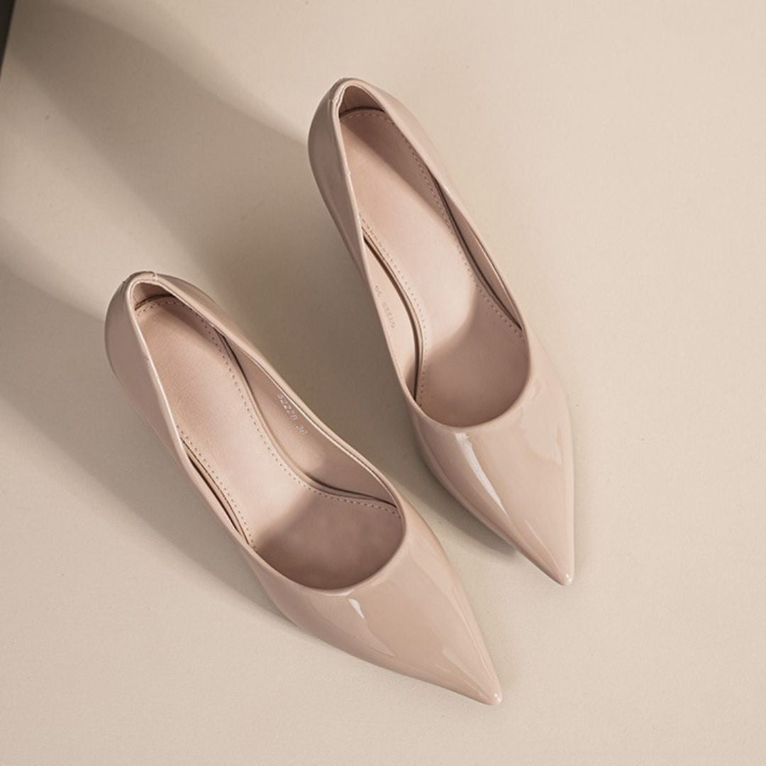 Nude Blush Wedge