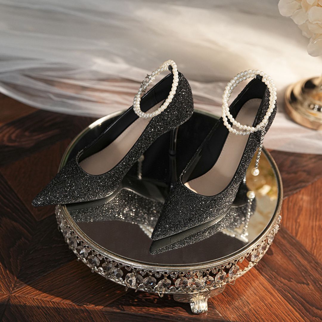 Shama Pearl — Cocktail & Wedding Heels | Ozzaro