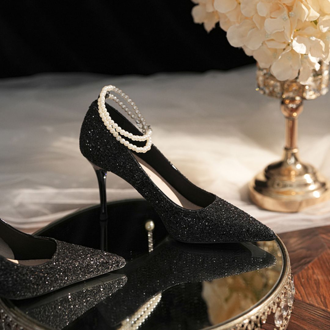 Shama Pearl — Cocktail & Wedding Heels | Ozzaro