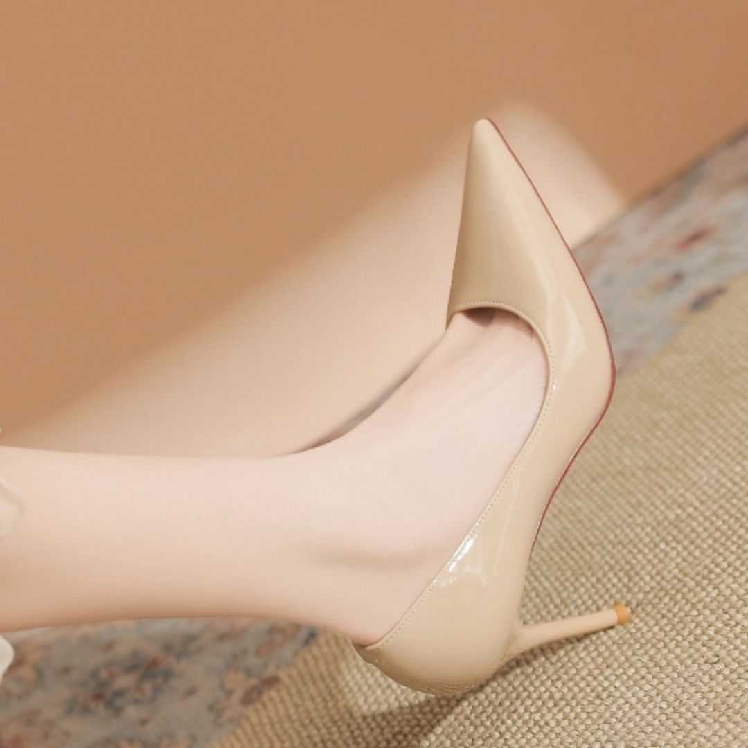 Nakhra — Nude Office & Formal Heels | Ozzaro