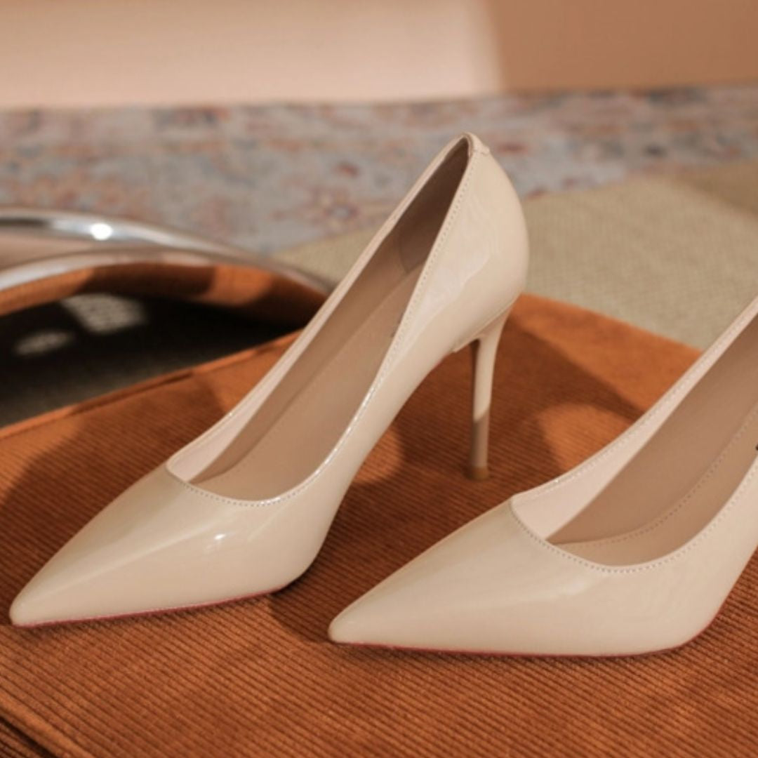 Nakhra — Nude Office & Formal Heels | Ozzaro