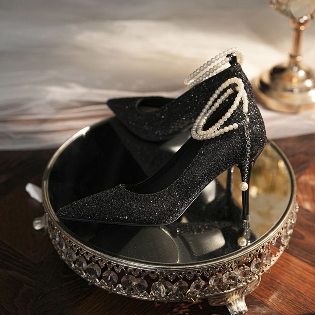 Shama Pearl — Cocktail & Wedding Heels | Ozzaro
