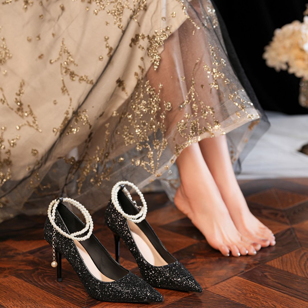 Shama Pearl — Cocktail & Wedding Heels | Ozzaro