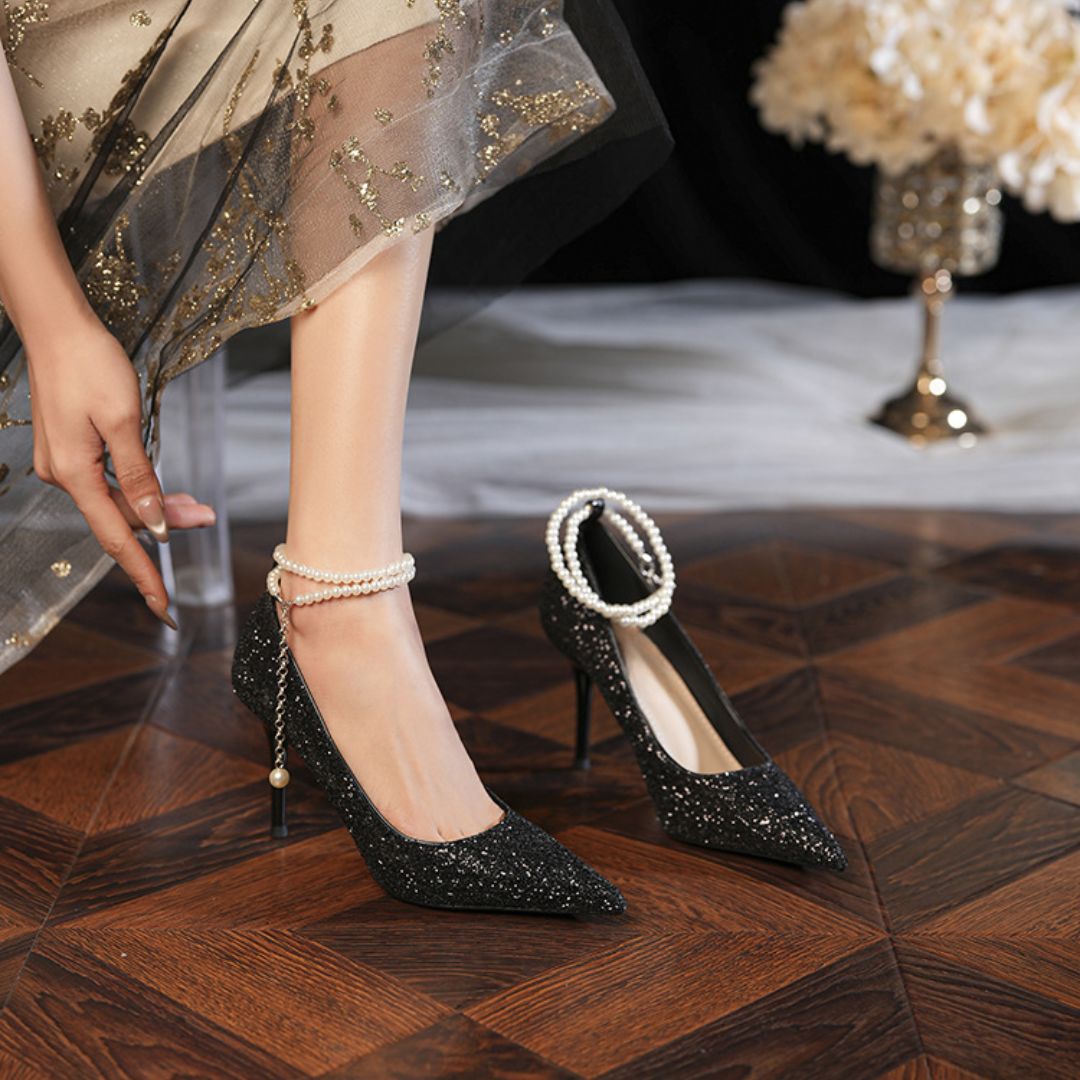 Shama Pearl — Cocktail & Wedding Heels | Ozzaro