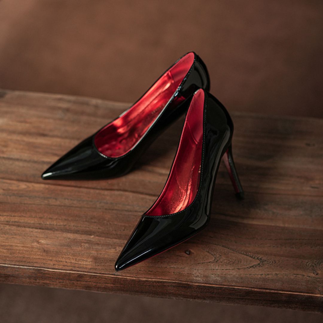 Classic Line — Black Office to Dinner & Formal Evening Heels | Ozzaro