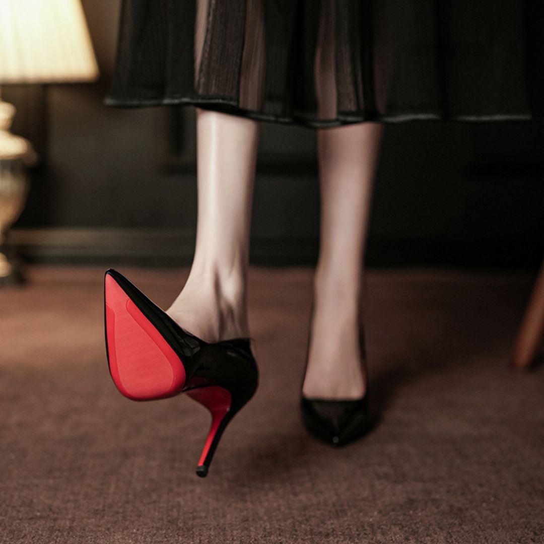 Classic Line — Black Office to Dinner & Formal Evening Heels | Ozzaro