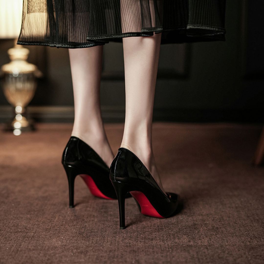 Classic Line — Black Office to Dinner & Formal Evening Heels | Ozzaro