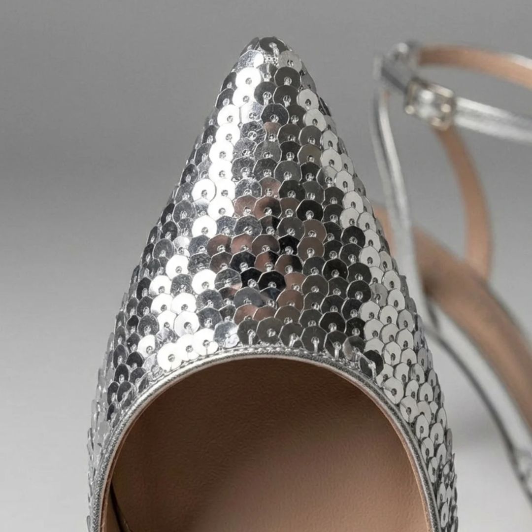 Chic Glow - Seqence Studded Party Heel