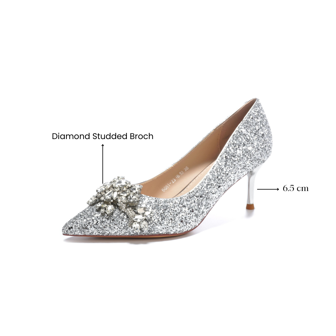 Bedazzled Evening Pumps