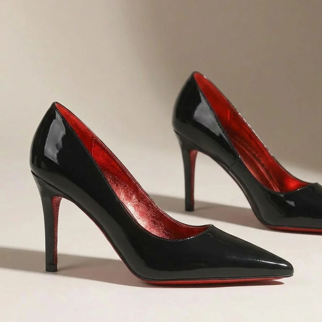 Black Pop — Black Office, Evening & Party Heels | Ozzaro