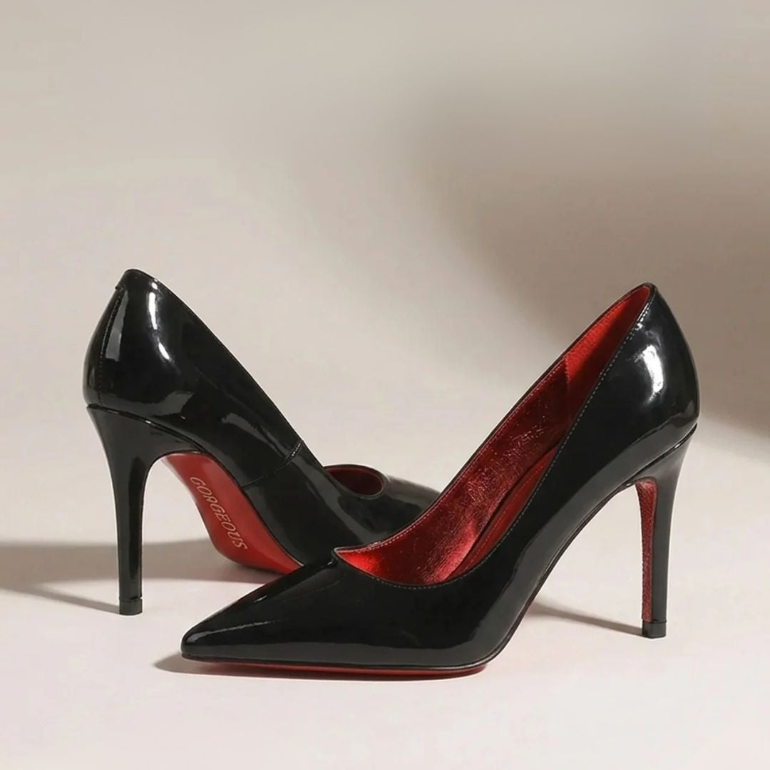 Black Pop — Black Office, Evening & Party Heels | Ozzaro