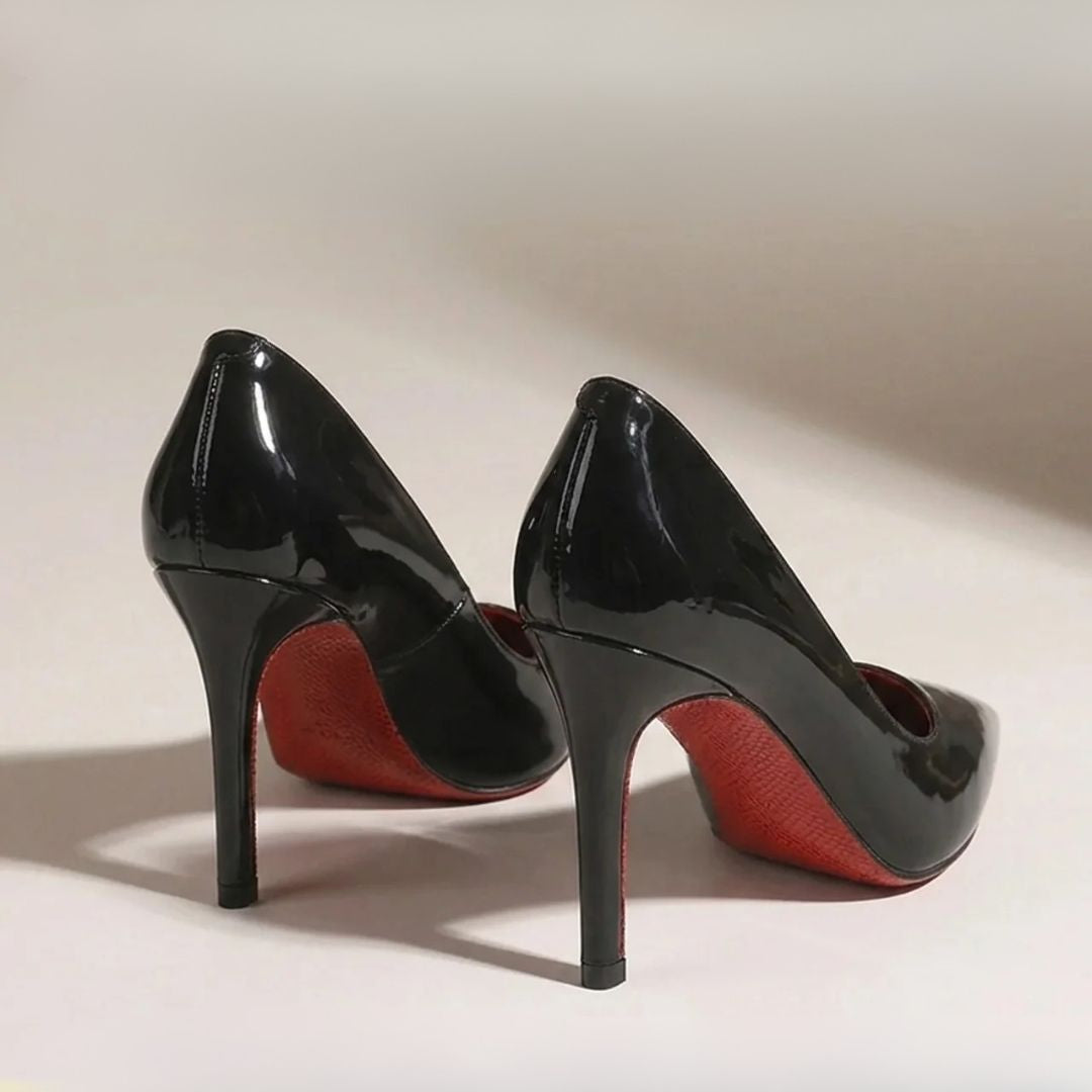 Black Pop — Black Office, Evening & Party Heels | Ozzaro