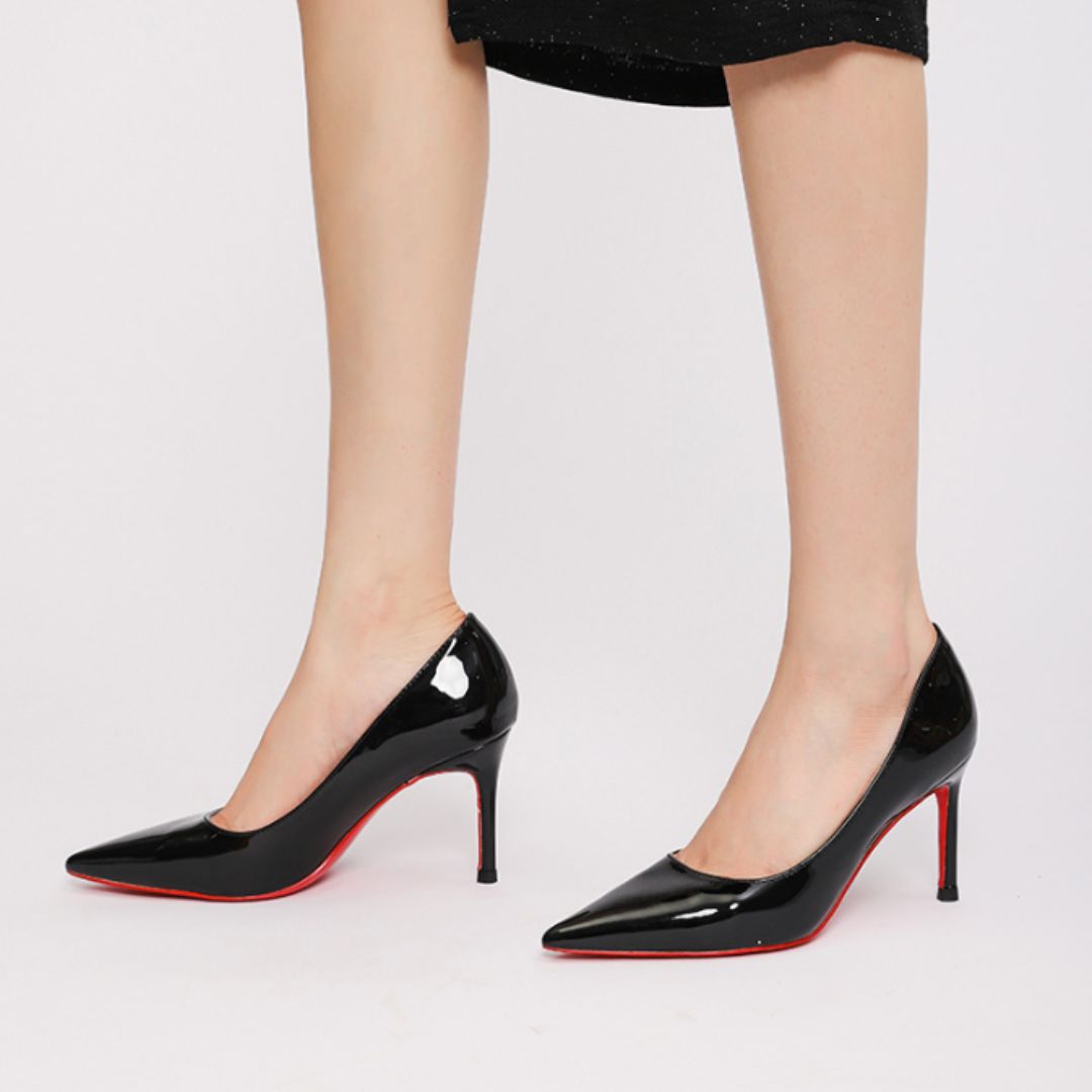 Black Pop — Black Office, Evening & Party Heels | Ozzaro