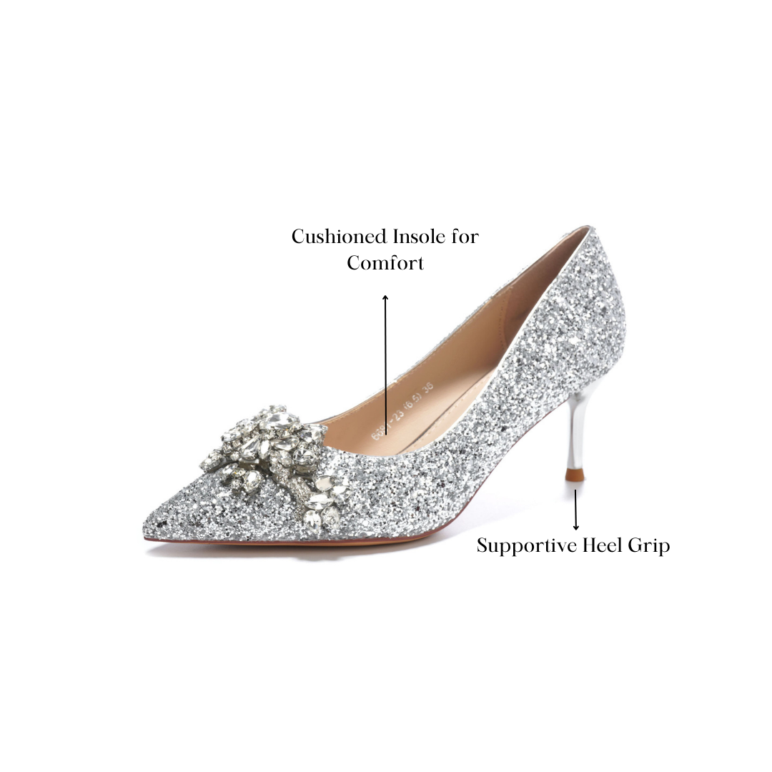 Bedazzled Evening Pumps