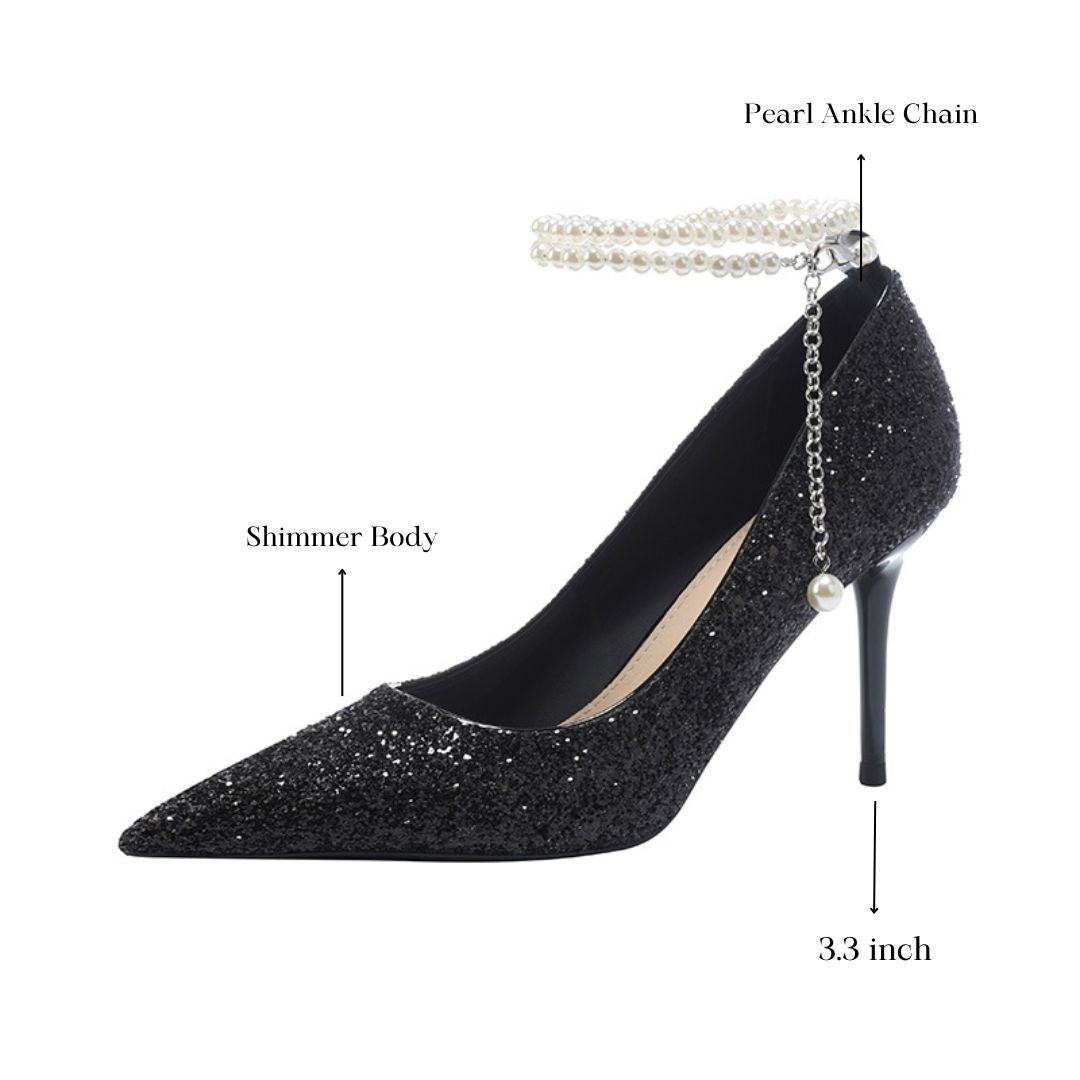 Shama Pearl — Cocktail & Wedding Heels | Ozzaro