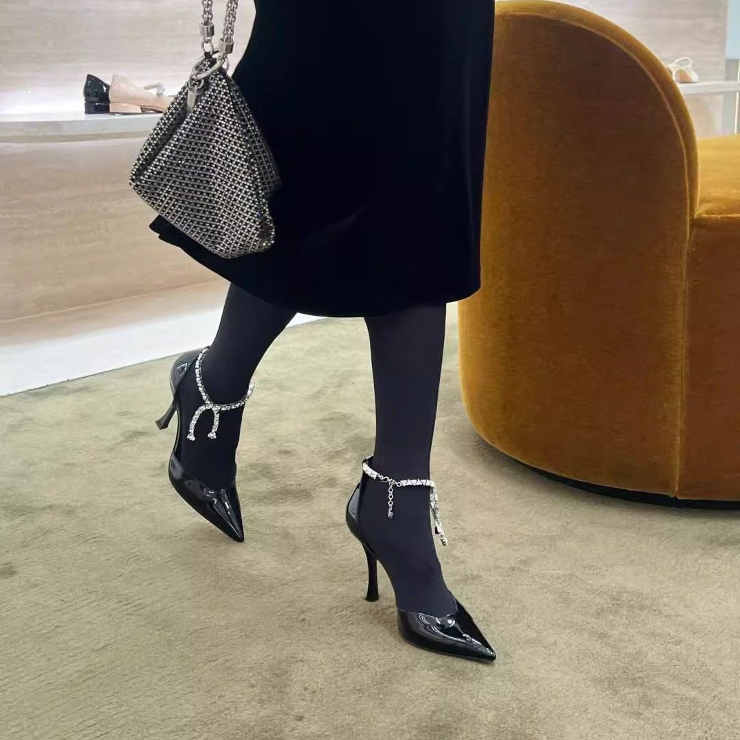 Black Party Heel 