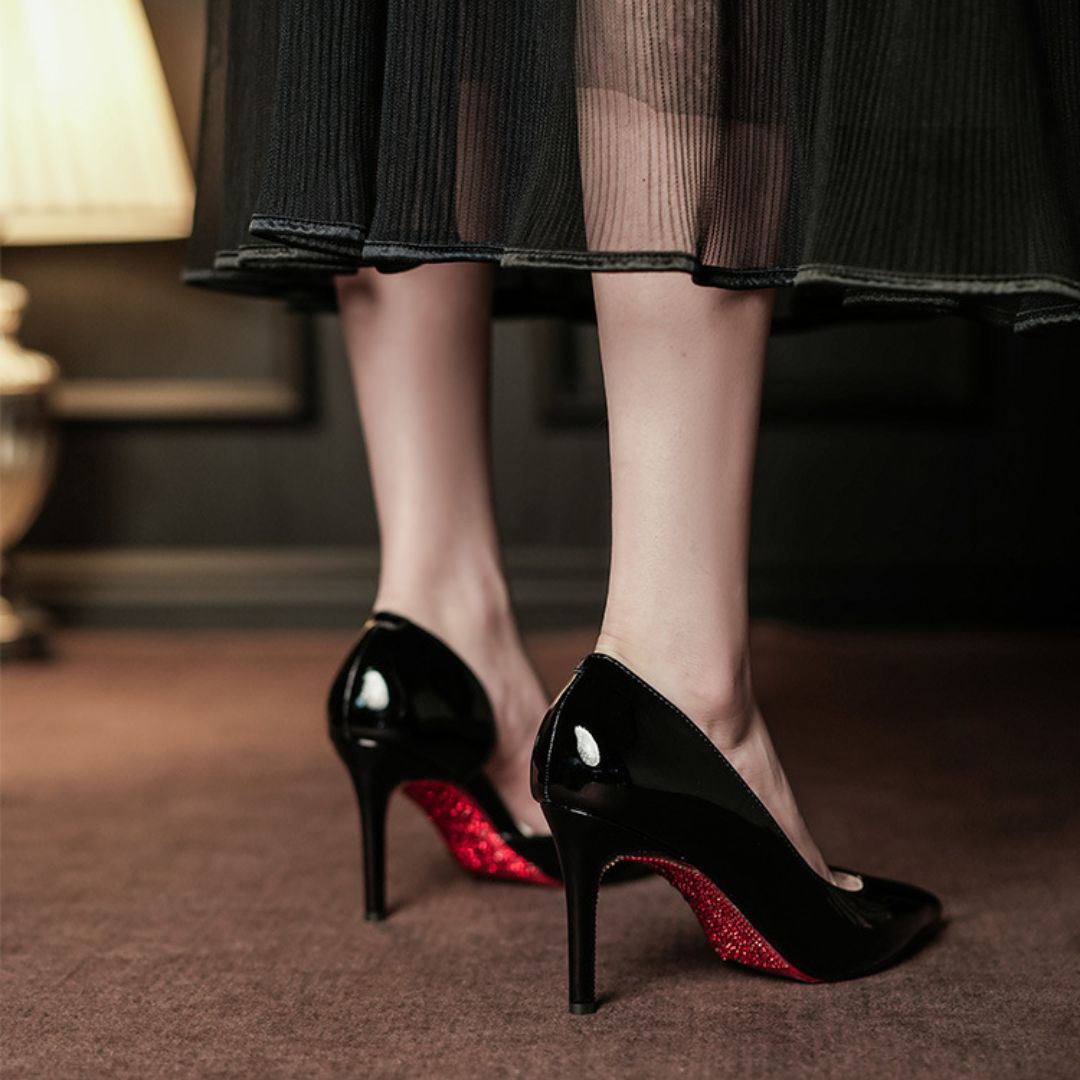 Dark Desire — Party Nights & Date Night Heels | Ozzaro