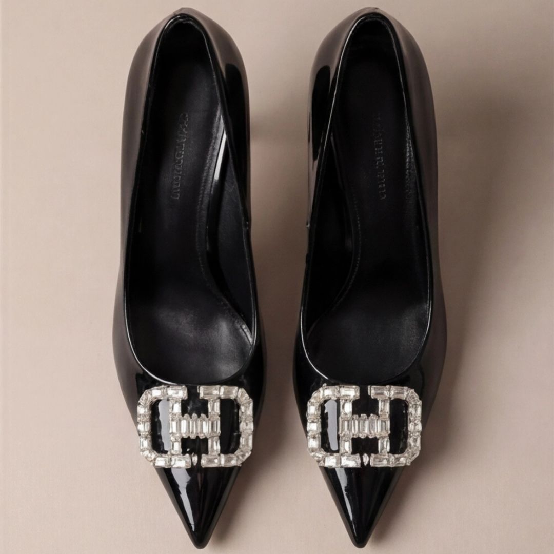 Regal Edge — Cocktail & Evening Party Heels | Ozzaro