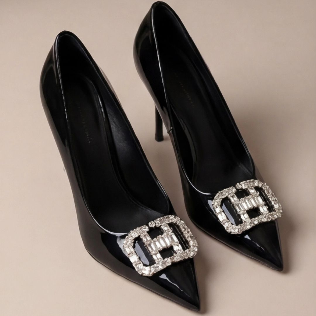 Regal Edge — Cocktail & Evening Party Heels | Ozzaro