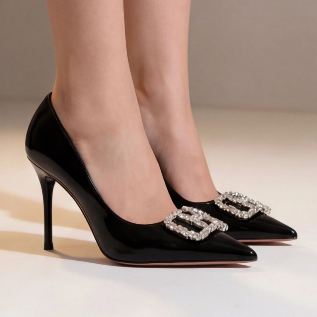 Regal Edge — Cocktail & Evening Party Heels | Ozzaro