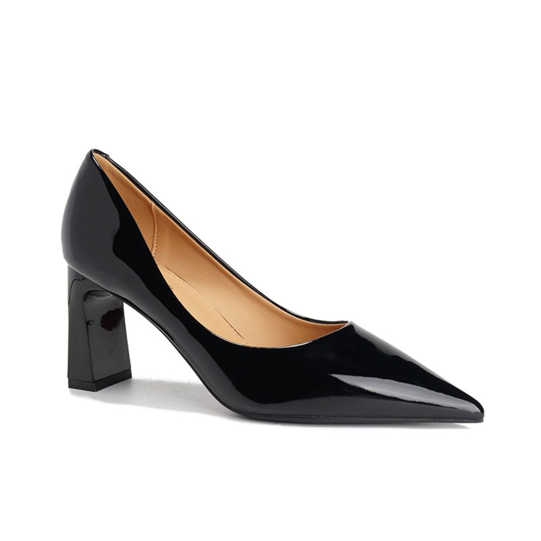 Madam — Black Office & Formal Heels | Ozzaro