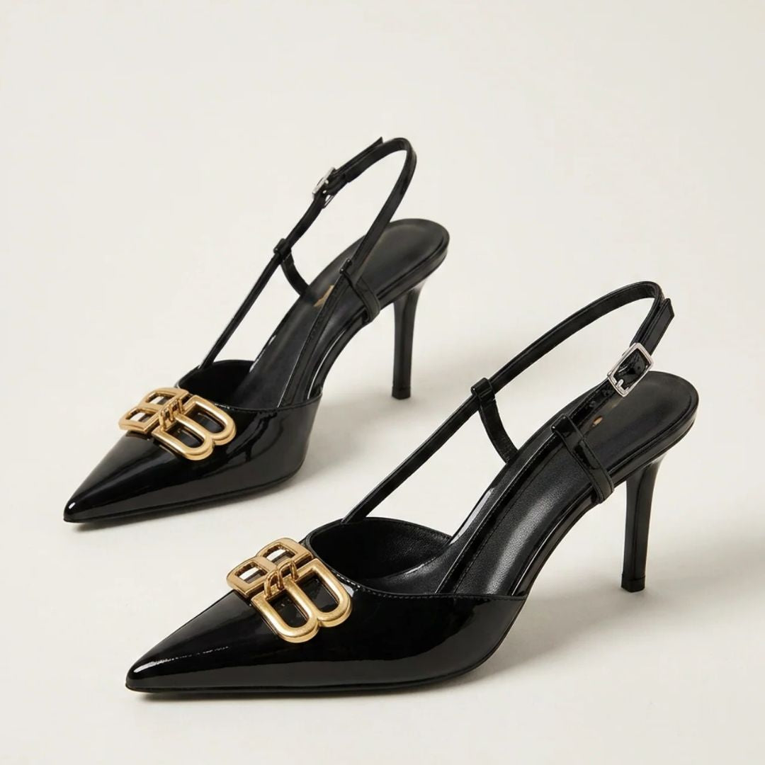 Gold Mark — Office to Evening & Party Heels | Ozzaro