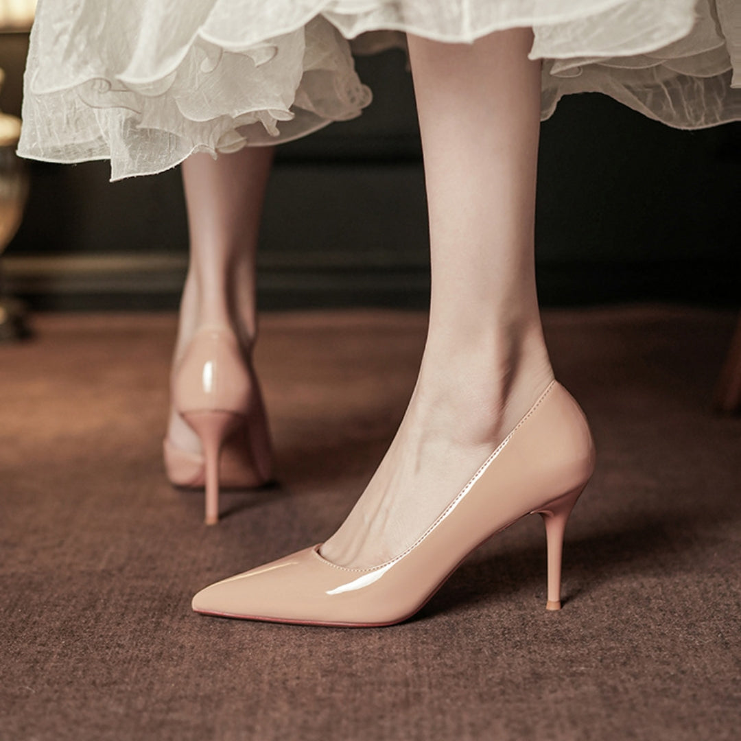 Nightline (Nude) — Office & Party Heels | Ozzaro