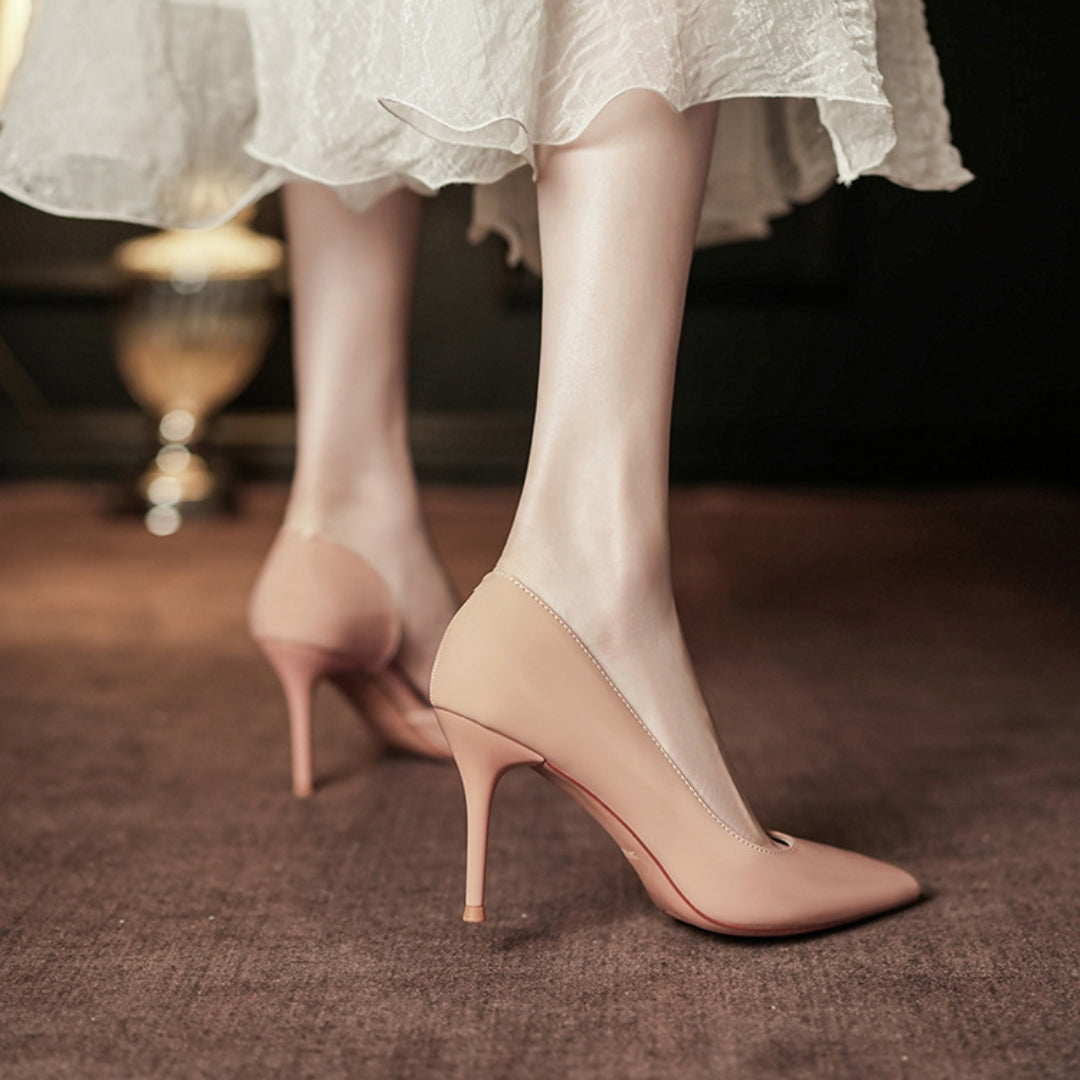Nightline (Nude) — Office & Party Heels | Ozzaro