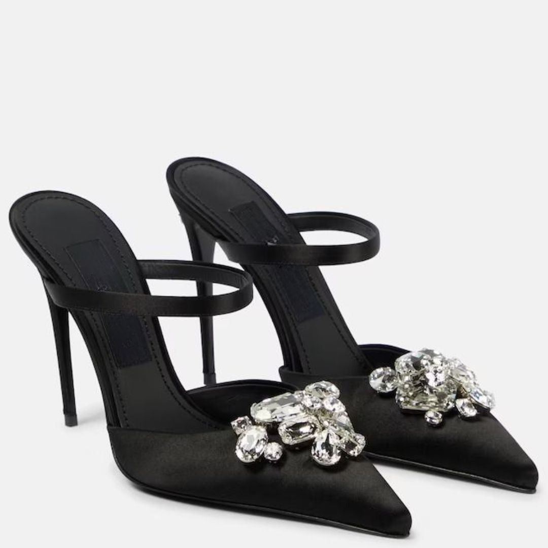 Black high-Party heel