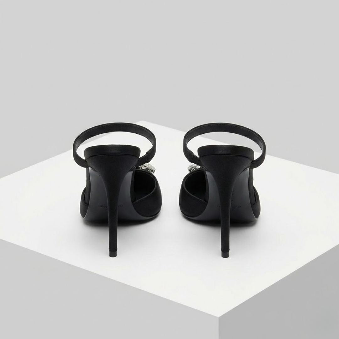 Black high-Party heel