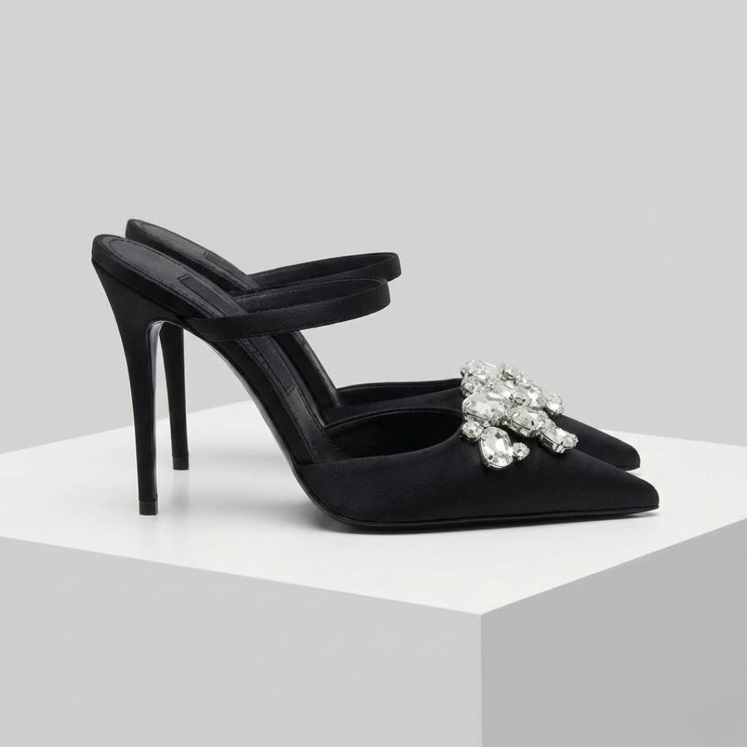 Black high-Party heel
