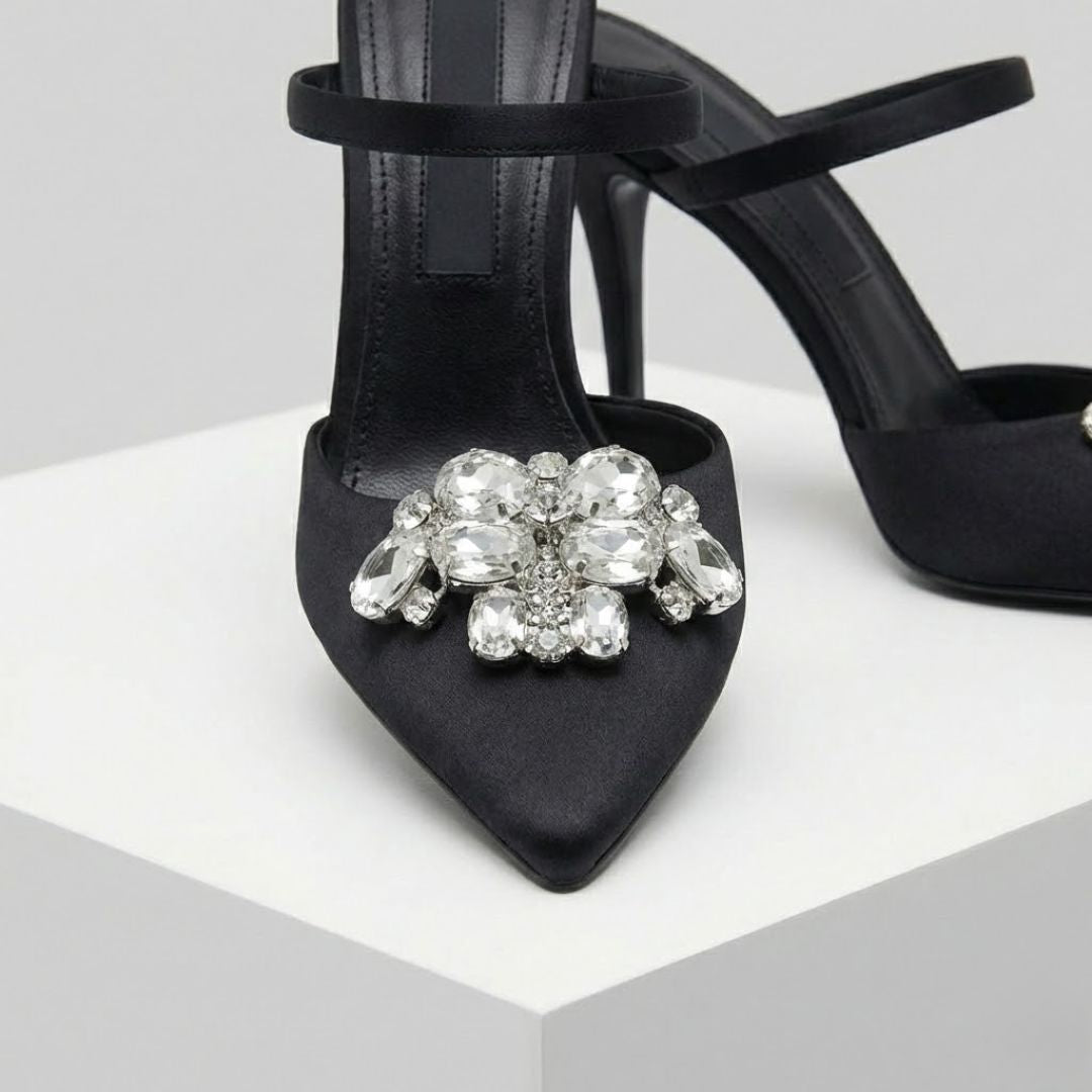 Black high-Party heel