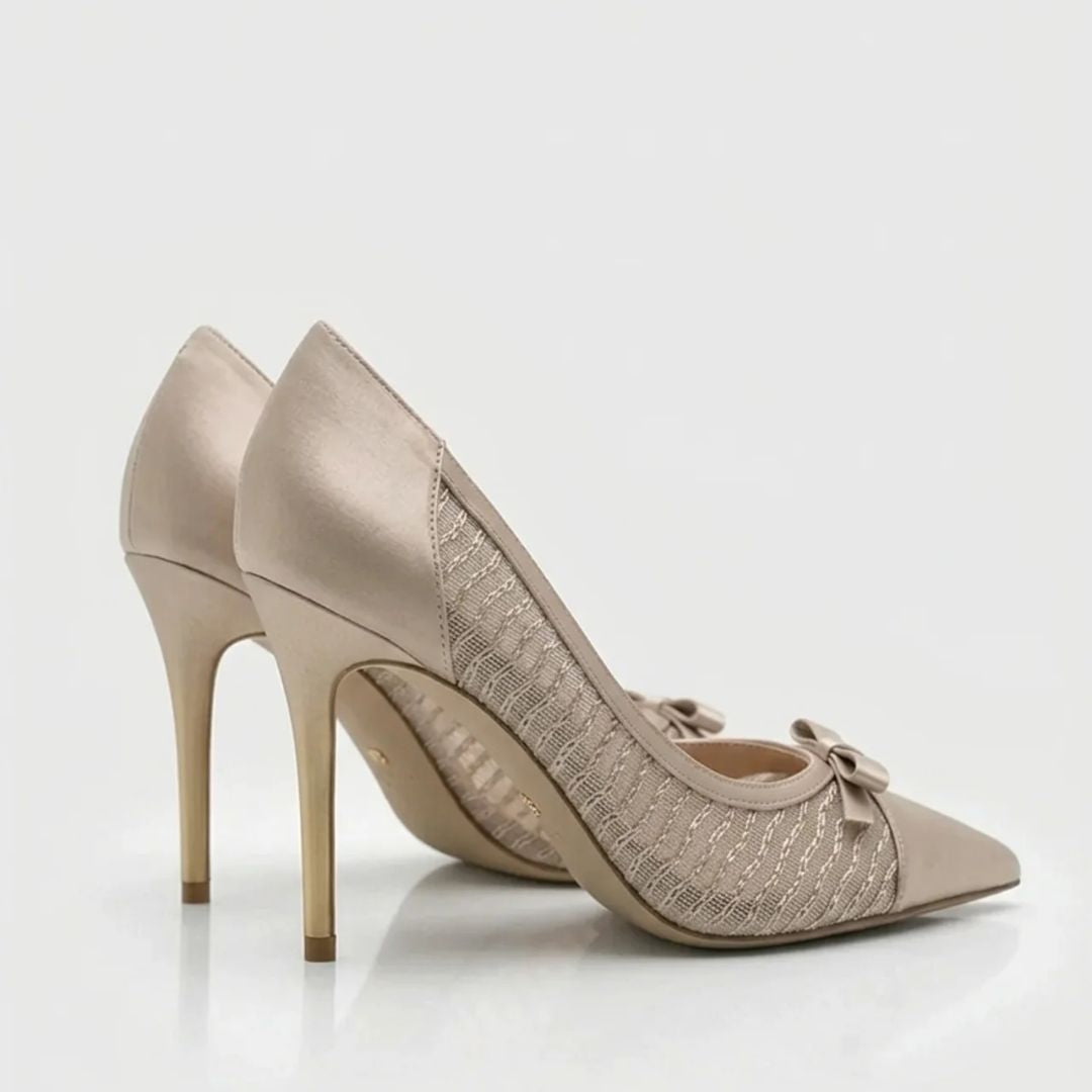 Blush Whisper — Brunch, Day Events & Elegant Occasion Heels | Ozzaro