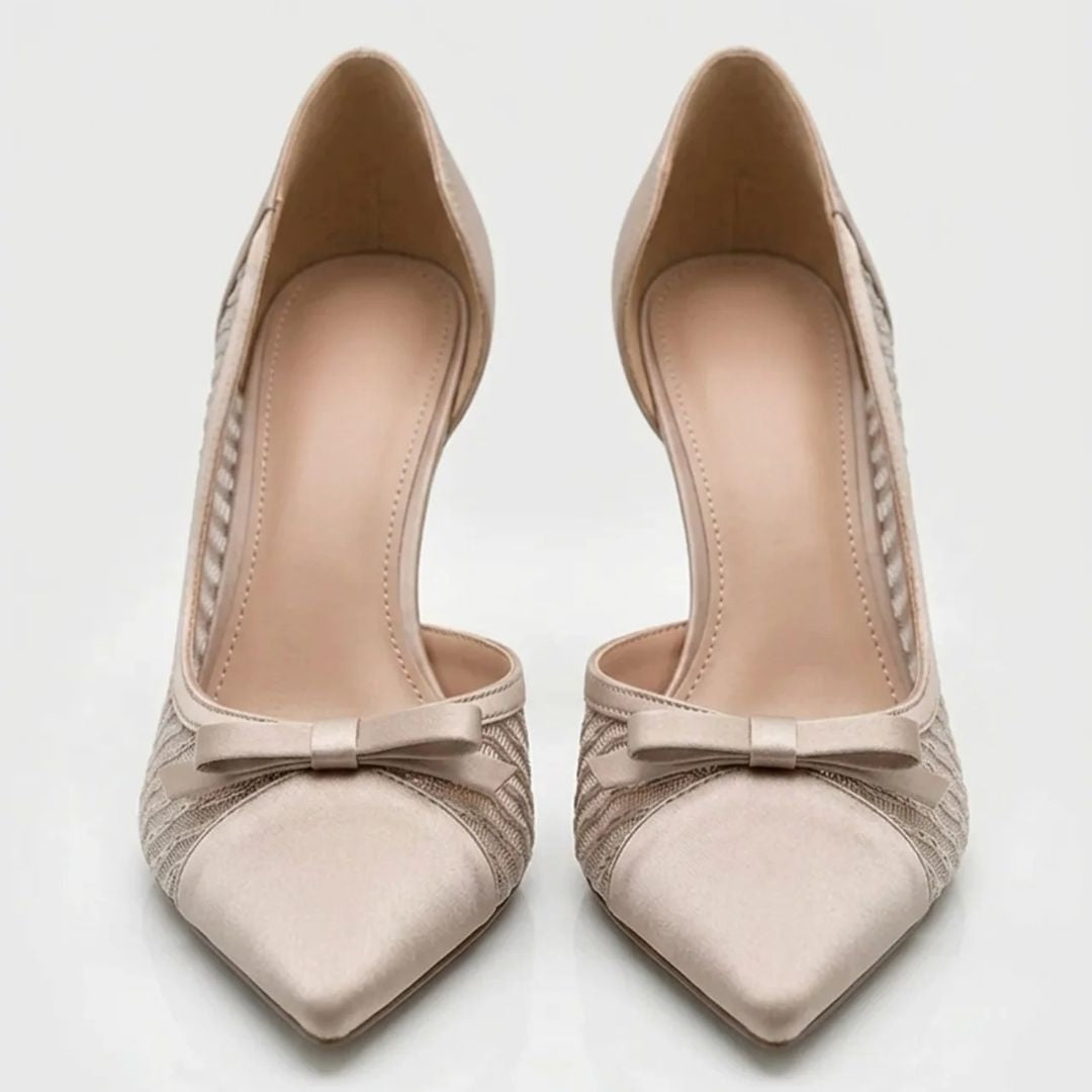 Blush Whisper — Brunch, Day Events & Elegant Occasion Heels | Ozzaro