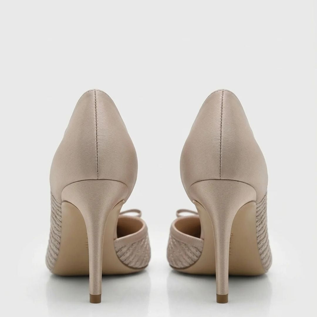 Blush Whisper — Brunch, Day Events & Elegant Occasion Heels | Ozzaro