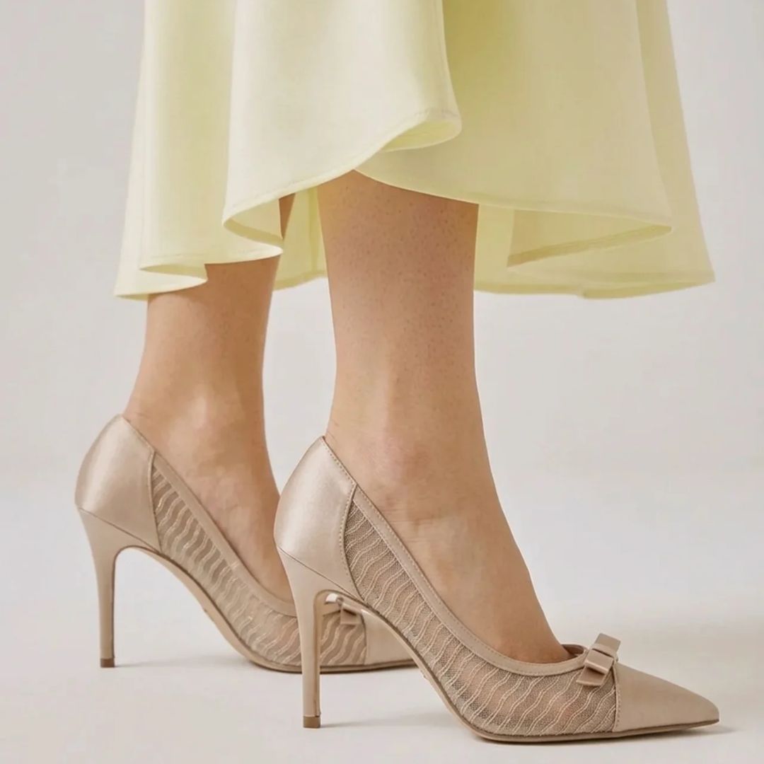 Blush Whisper — Brunch, Day Events & Elegant Occasion Heels | Ozzaro