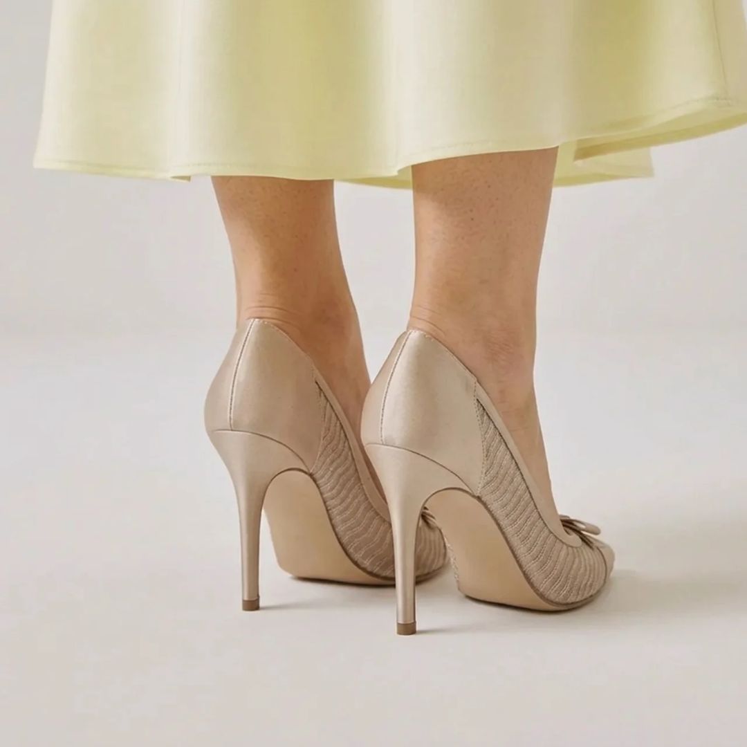 Blush Whisper — Brunch, Day Events & Elegant Occasion Heels | Ozzaro