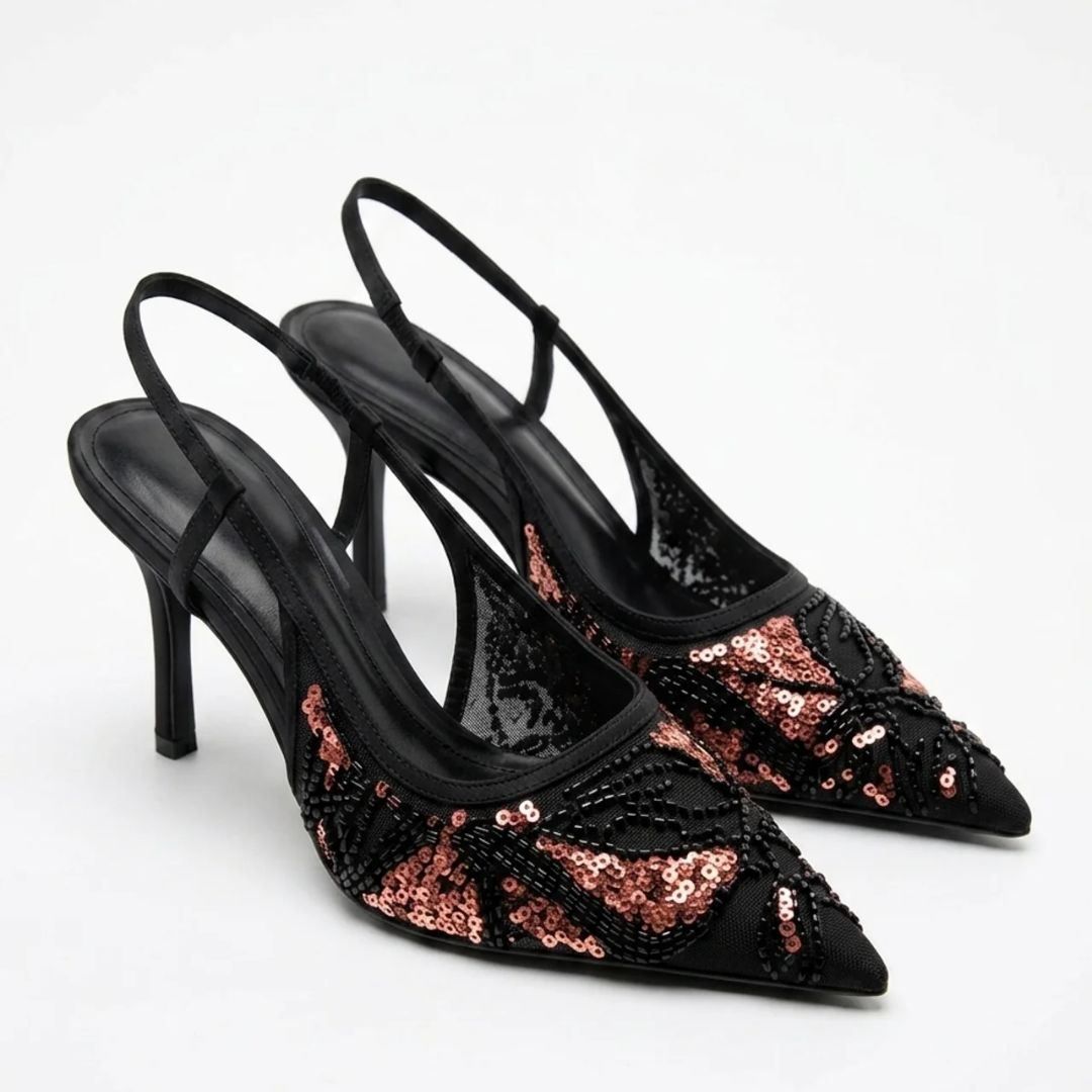Night Star — Evening & Party Wear Heels | Ozzaro