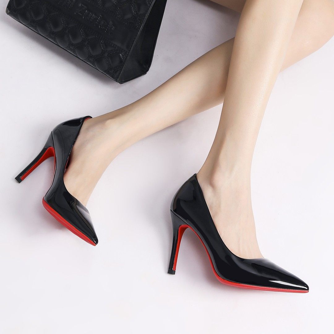 Black Pop — Black Office, Evening & Party Heels | Ozzaro