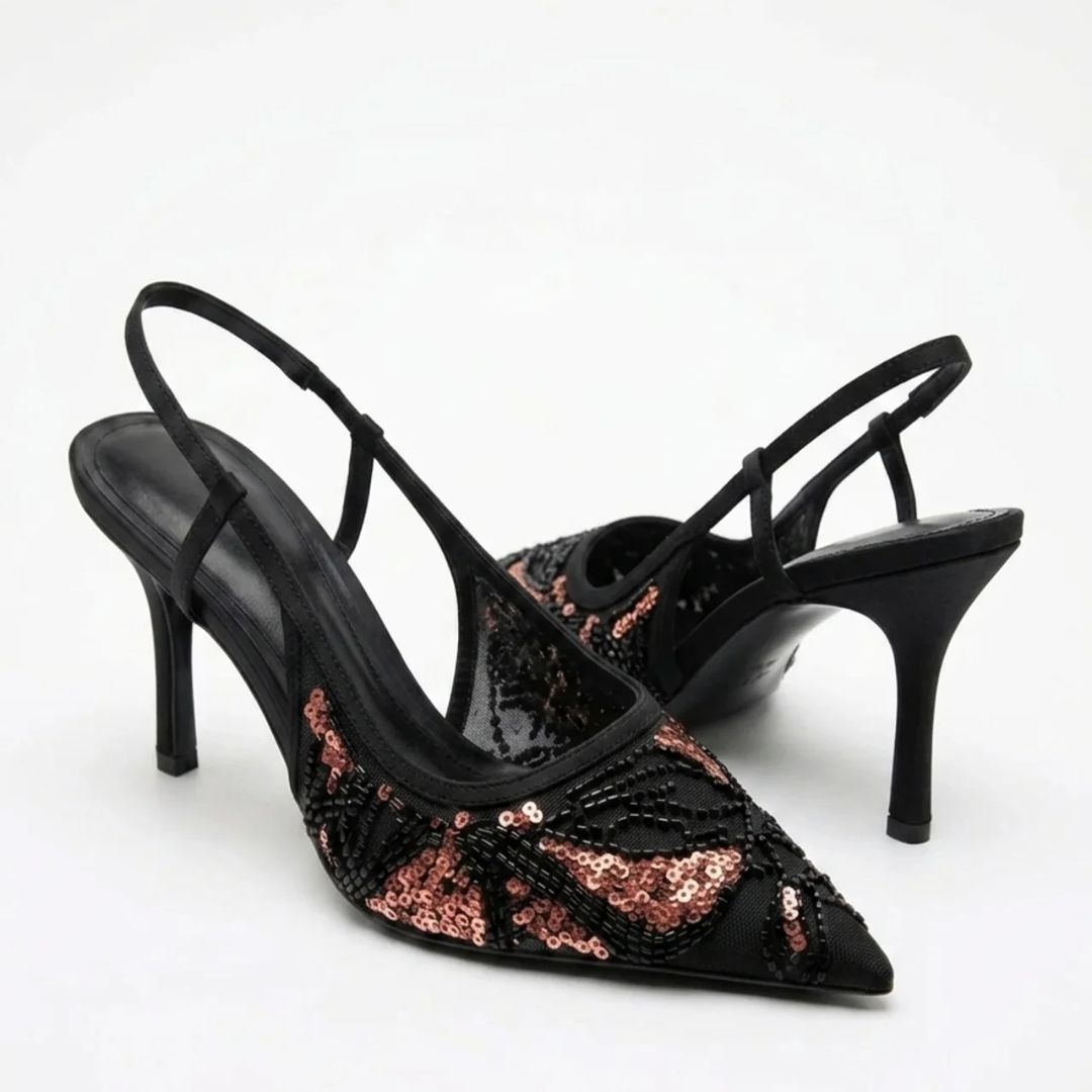 Night Star — Evening & Party Wear Heels | Ozzaro