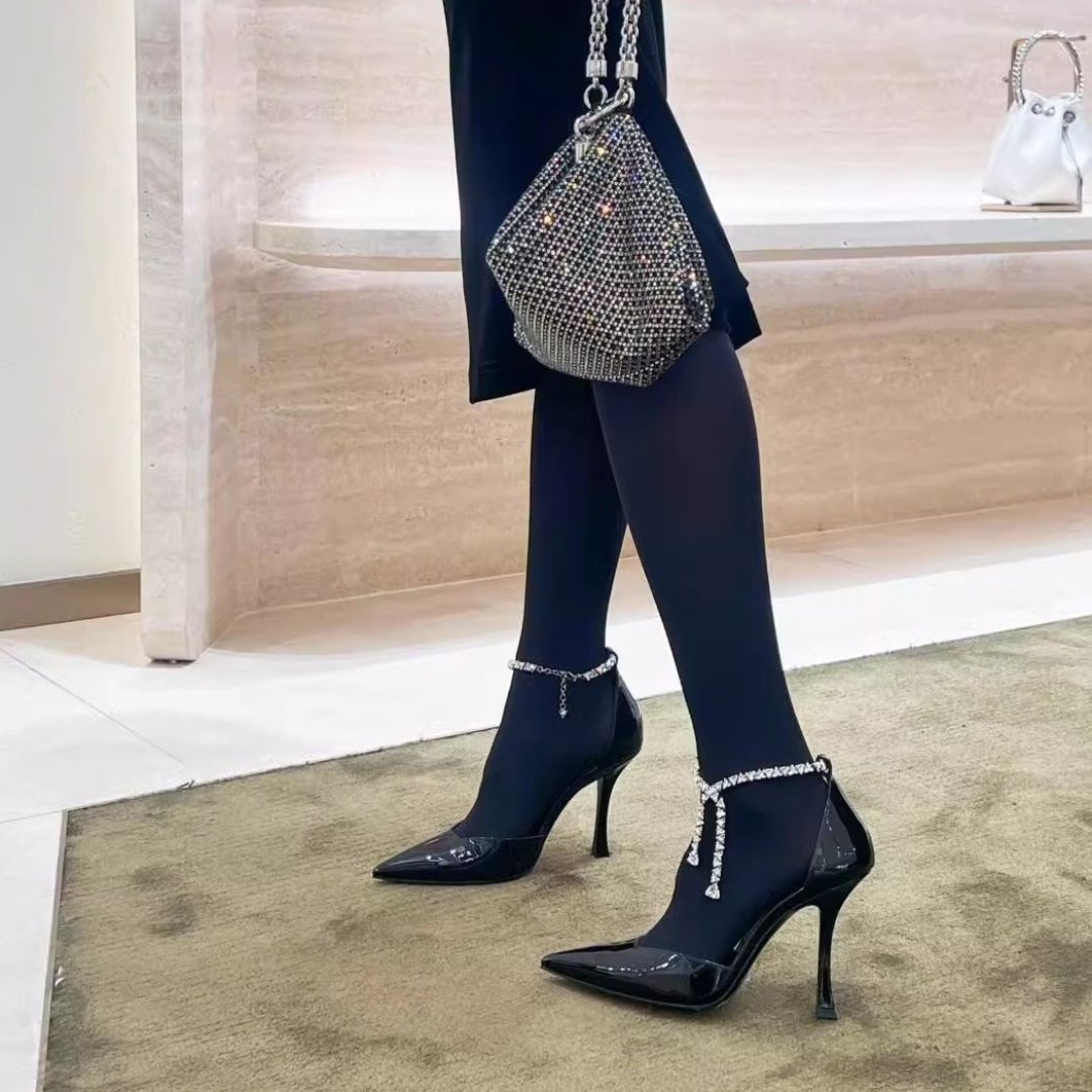 Black Party Heel 