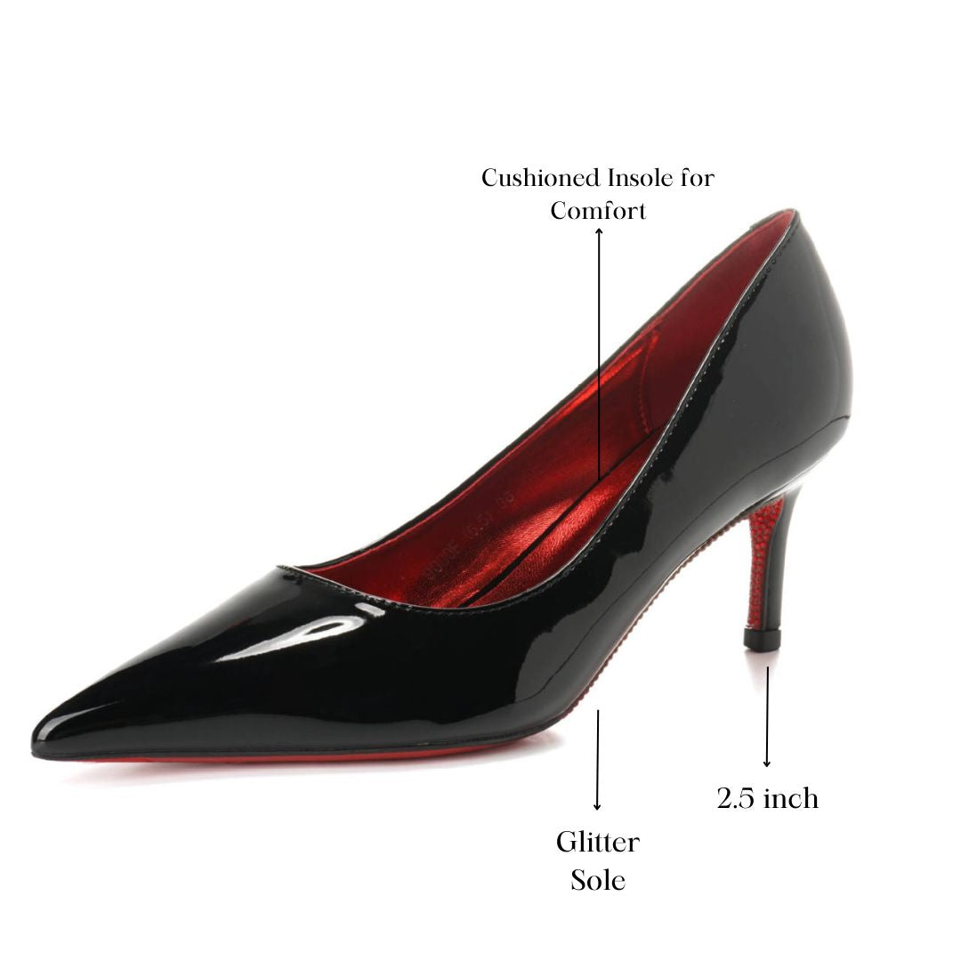 Glamour Sole — Cocktail & Dinner Heels | Ozzaro