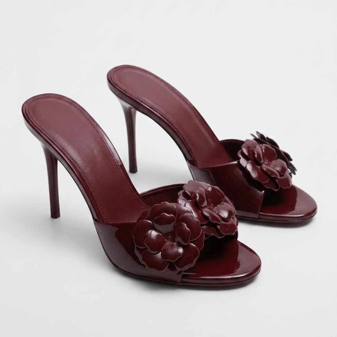 Bloom Petal — Evening & Party Wear Heels | Ozzaro