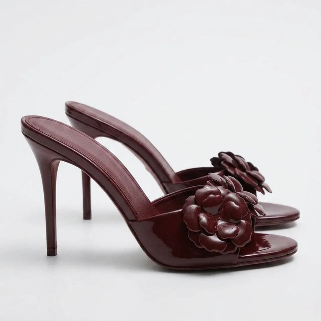 Bloom Petal — Evening & Party Wear Heels | Ozzaro