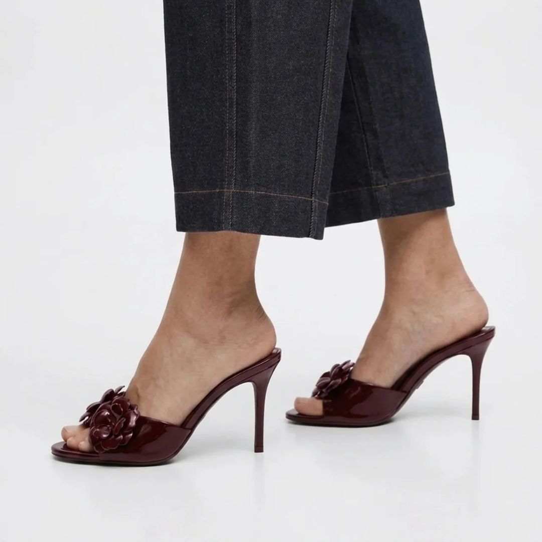 Bloom Petal — Evening & Party Wear Heels | Ozzaro